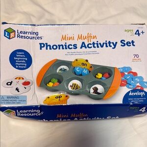 Orange and Blue Learning Phonics Toy Set
